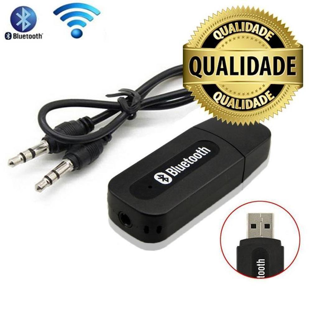 Adaptador Bluetooth Receptor De Audio Cabo P2 - 1