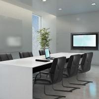 Kit 02 Cadeiras Escritório Preto New Onix F02 Preto - 5