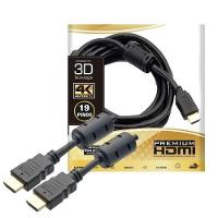 Cabo Hdmi 2.0 4k Ultra Hd 3d Full Hd 19 Pinos para Tv Lcd Led Ps4 Xbox 10 Mts - 4