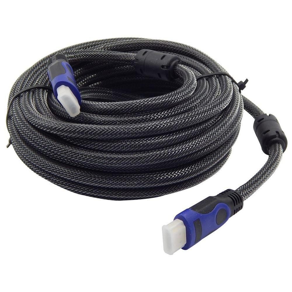 Cabo Hdmi 1.4 3d Full Hd 1080p Filtro Tv Lcd Led Xbox 10m - 1