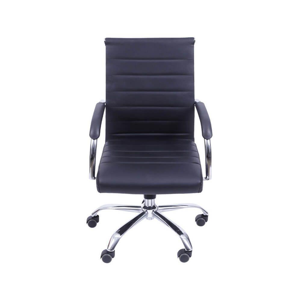 Cadeira De Escritório Florença Baixa Preta - 3