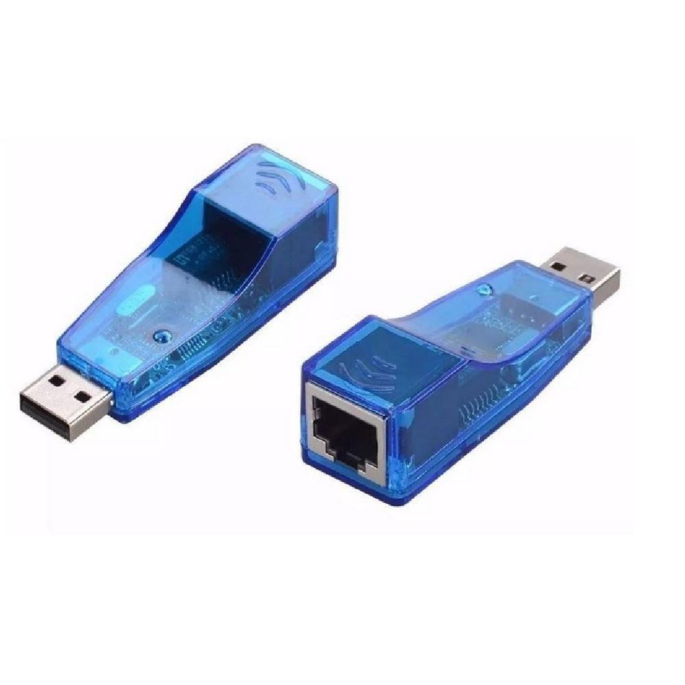 Adaptador Usb Lan Placa Rede Externa Rj45 Ethernet 10/100 - 1