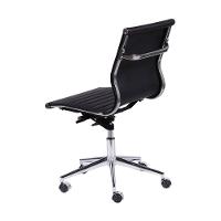 Cadeira De Escritorio Eames Esteirinha Baixa Preta - 2