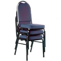 03 Cadeiras Para Hotel E Auditório Linha Hotel Azul - 1