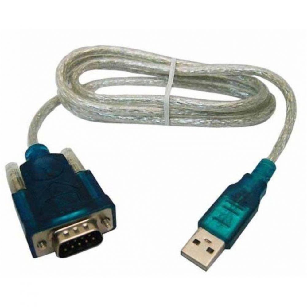 Cabo Conversor Usb A X Serial Rs232 Db9 9 Pinos - 2