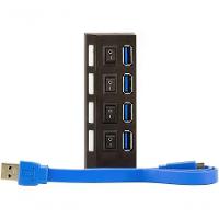 Hub Usb 3.0 4 Portas 5.0 Gbps Hi-Speed Com Switch On/Off Led Indicador - 7