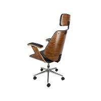 Cadeira Presidente Bergen Alta Preta - 2