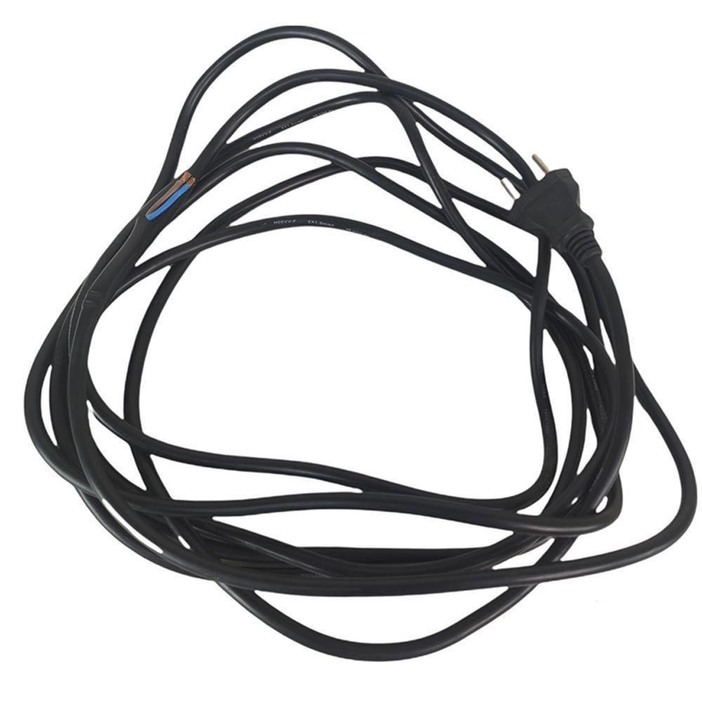 Cabo Fio Tomada 5 Metros 2x1.5 Mm Dois Pinos Cabinho Cobre - 3