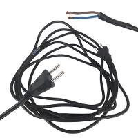 Cabo Fio Tomada 5 Metros 2x1.5 Mm Dois Pinos Cabinho Cobre - 1