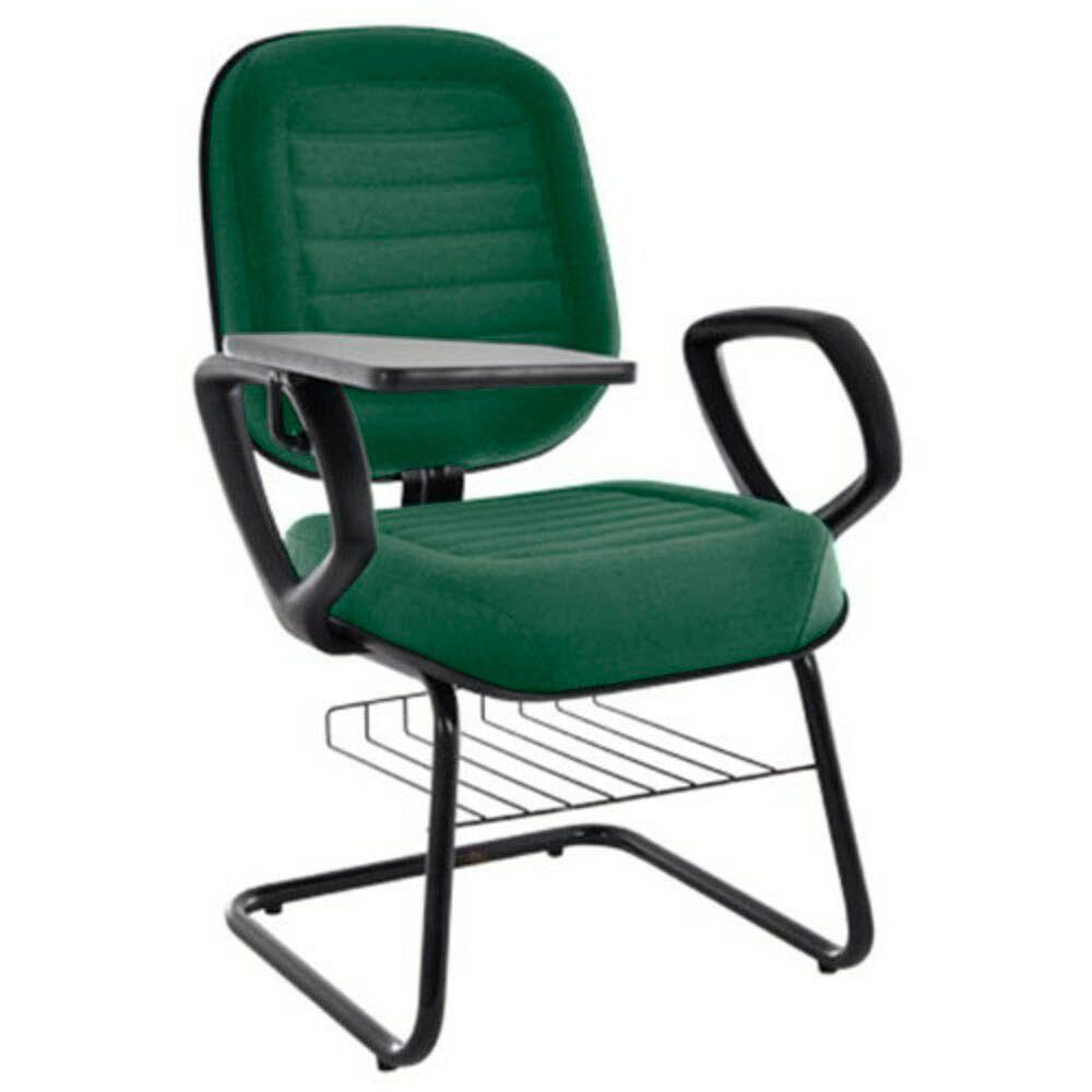 Cadeira Universitária Com Prancheta Linha Blenda Verde - 1
