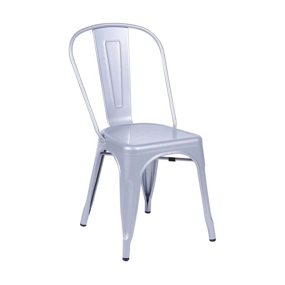 Cadeira Tolix Cinza - 1