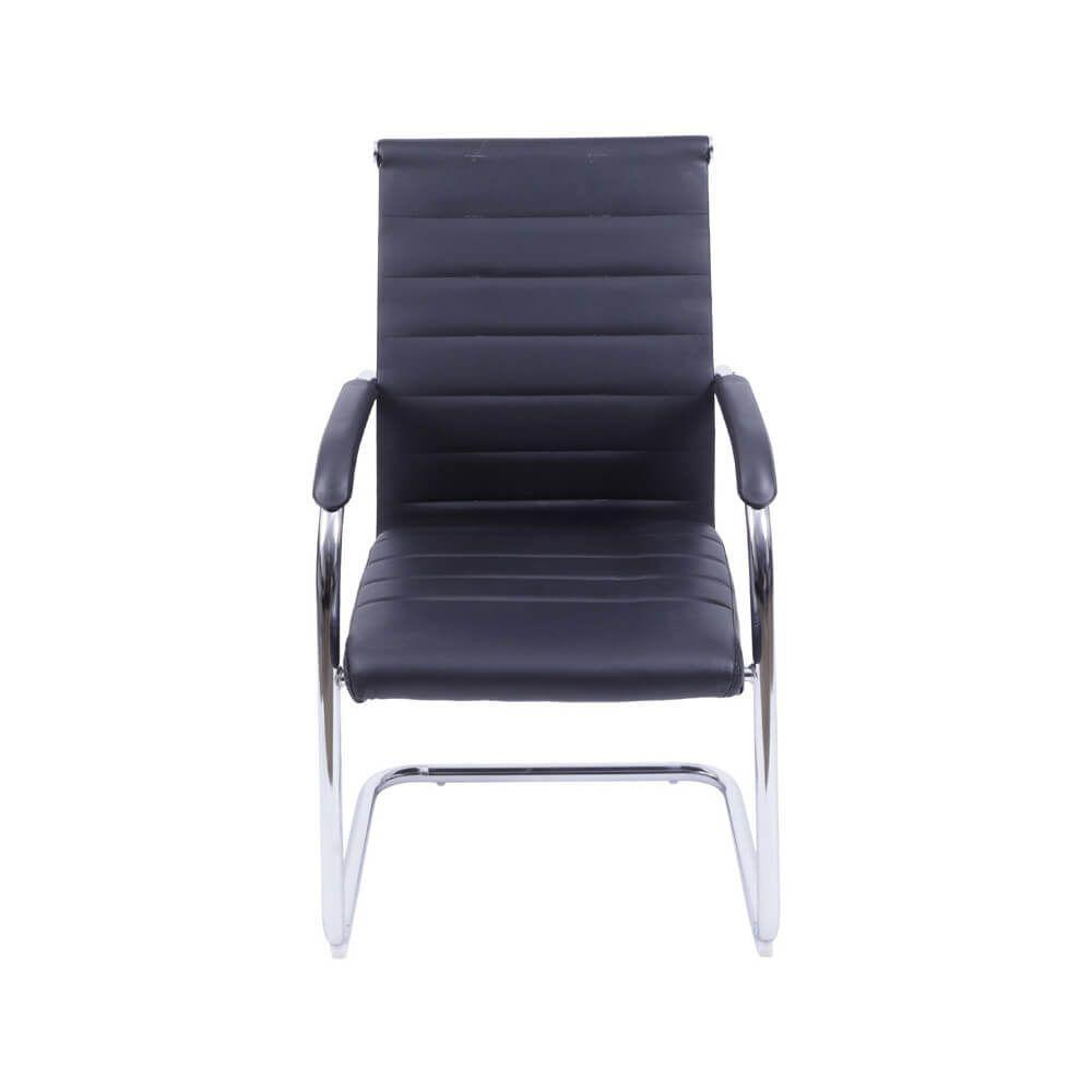 Cadeira De Escritório Florença Fixa - Preta - 3