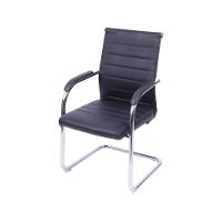 Cadeira De Escritório Florença Fixa - Preta - 1