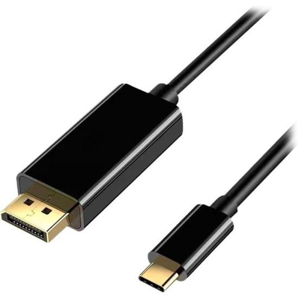 Cabo Adaptador Usb-C Para Displayport 1,8M Flex - 1