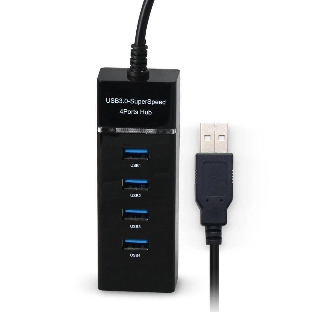Hub Usb 3.0 C/4 Portas Alta Velocidade 5.0 Gbps Uh-30 Preto - 2