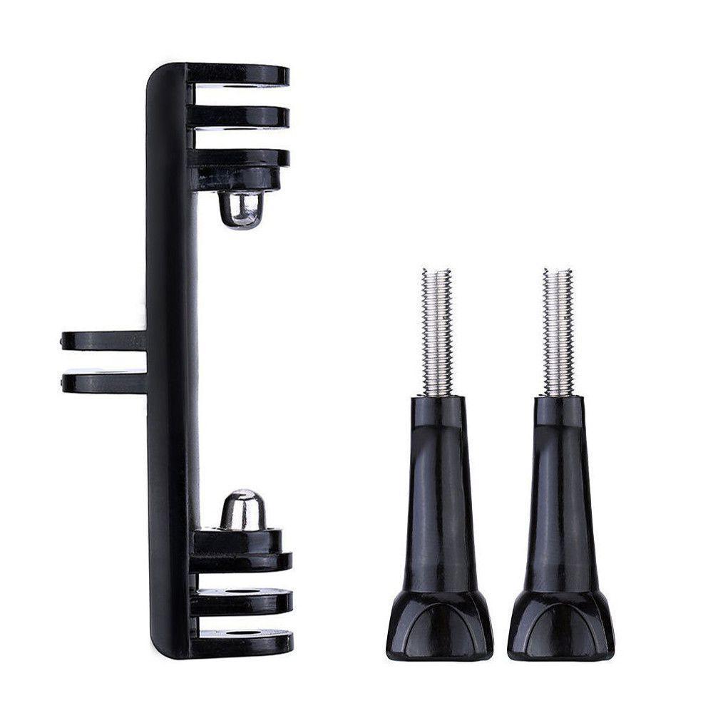 Adaptador e Suporte para Duas Câmeras Ou Flash Gopro Hero - 7