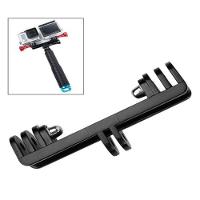 Adaptador e Suporte para Duas Câmeras Ou Flash Gopro Hero - 3