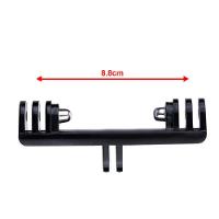 Adaptador e Suporte para Duas Câmeras Ou Flash Gopro Hero