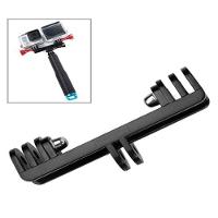 Adaptador e Suporte para Duas Câmeras Ou Flash Gopro Hero - 5