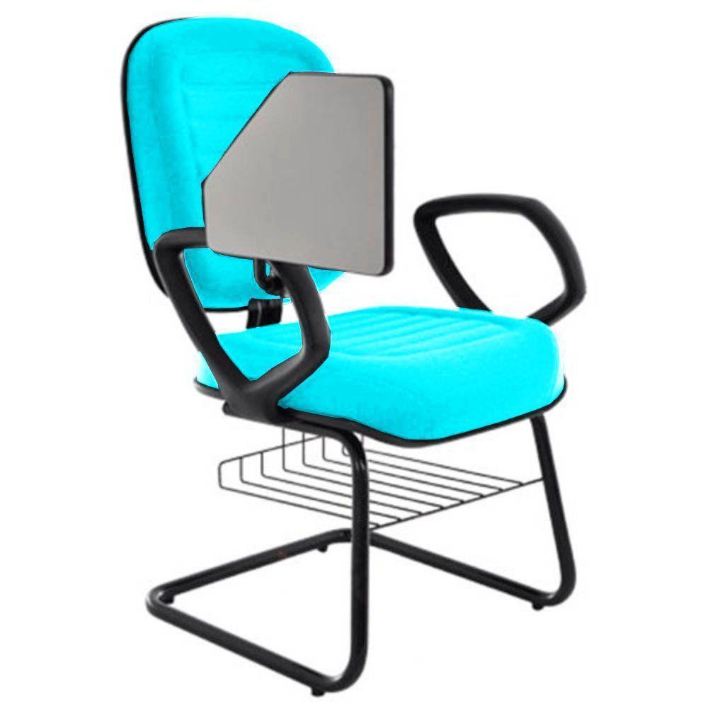 Cadeira Universitária Com Prancheta Linha Blenda Verde - 2