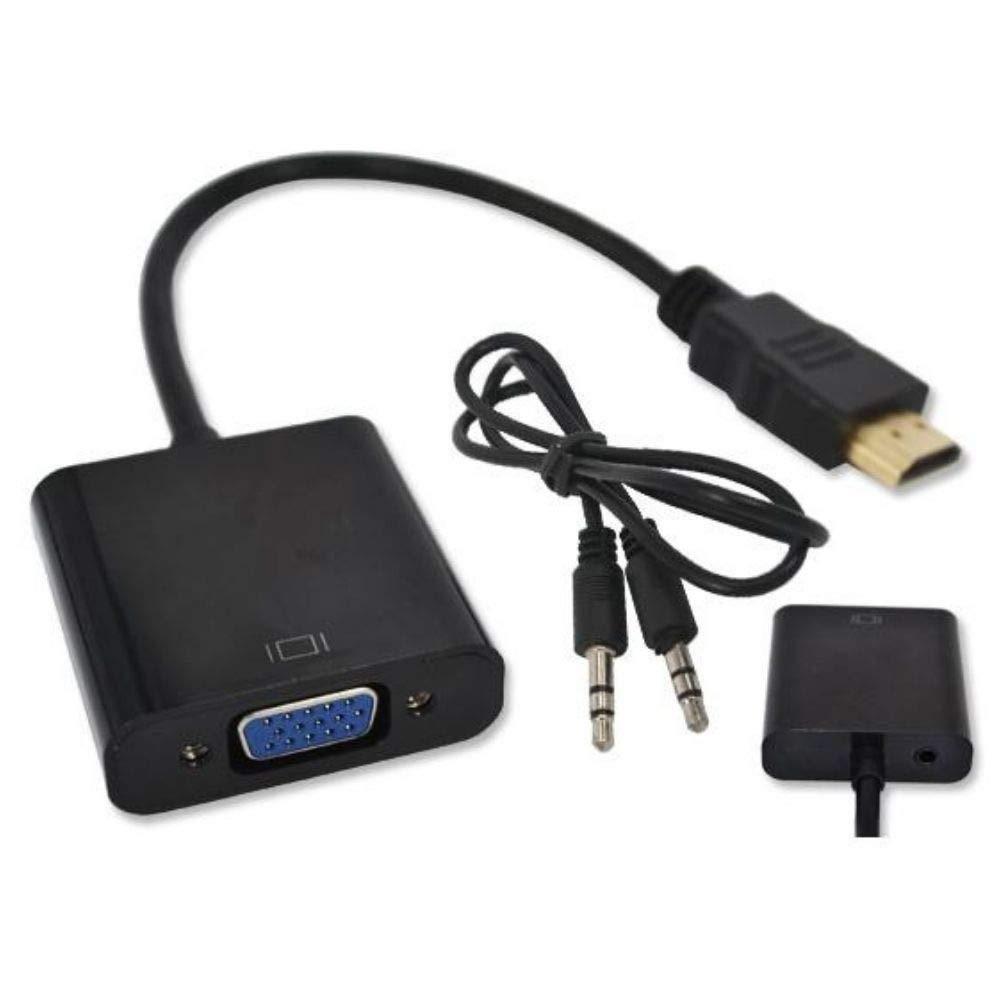 Cabo Adaptador Conversor Hdmi Para Vga Preto - 1