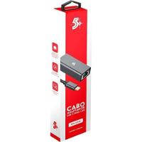 Cabo Adaptador Conversor Usb C Para Lan Rj45 Atc-06 5+ - 2