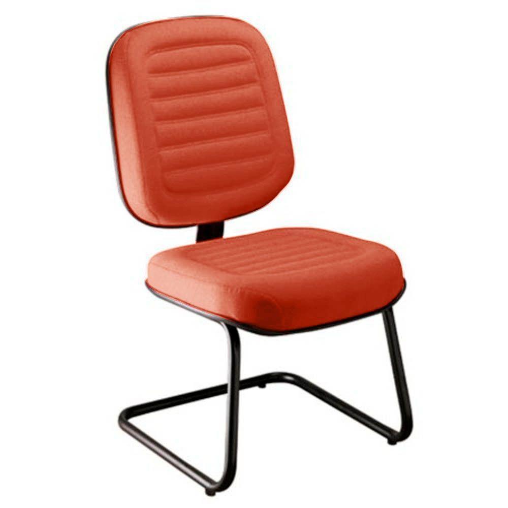 Cadeira Diretor Para Escritório Linha Blenda Vermelho - 1