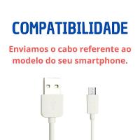 Fonte Carregador Rápido Com Cabo Para Samsung Galaxy A22 - 6