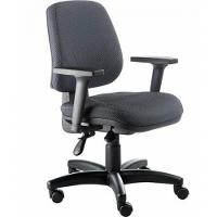 Cadeira Executiva com Base Giratória Linha New Confort Preto - 3