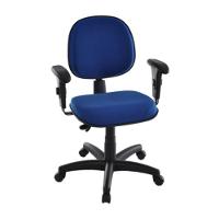Cadeira Executiva com Back System Linha Robust Azul - 2