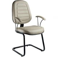 Cadeira Executiva com Braços Linha Office Siena Cinza - 1