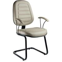 Cadeira Executiva com Braços Linha Office Siena Cinza - 2