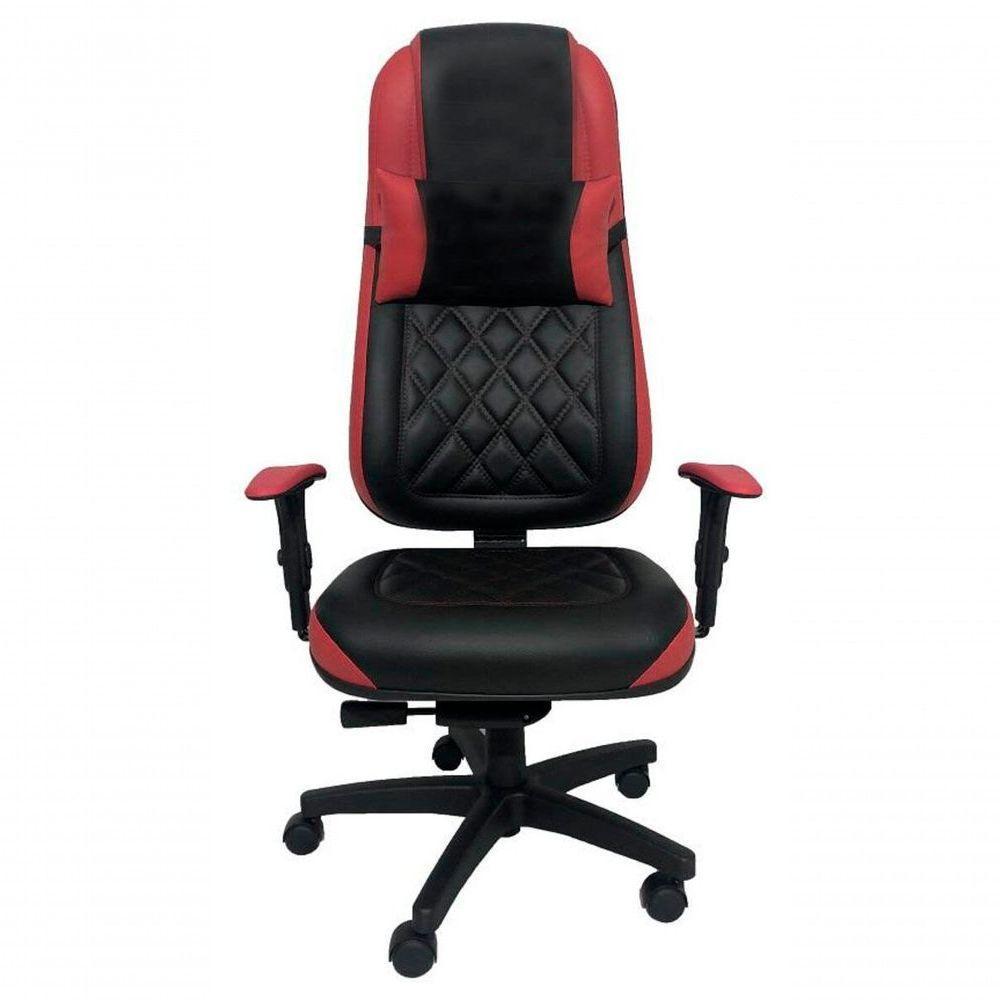 Cadeira Gamer Para Escritório Linha Gamer Cagliari Vermelho - 1