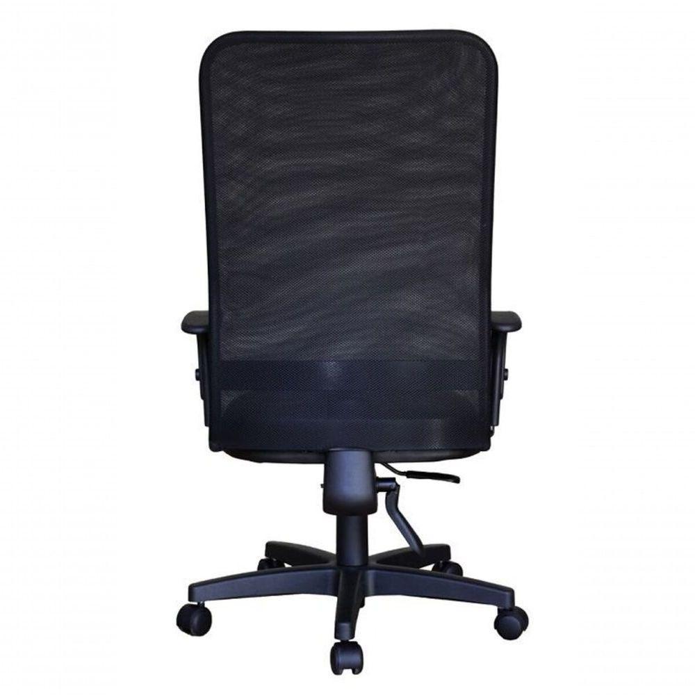 Cadeira Para Escritório Encosto Em Tela Mesh Peruggia Cinza - 2