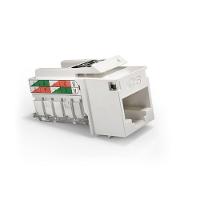 Conector Femea Keystone Rj45 Cat.6 T568A/B - Branco 35050424 - 1