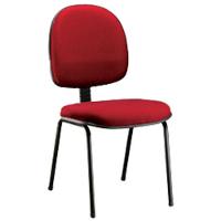 Cadeira Executiva Base Fixa Linha Office Vermelho - 2