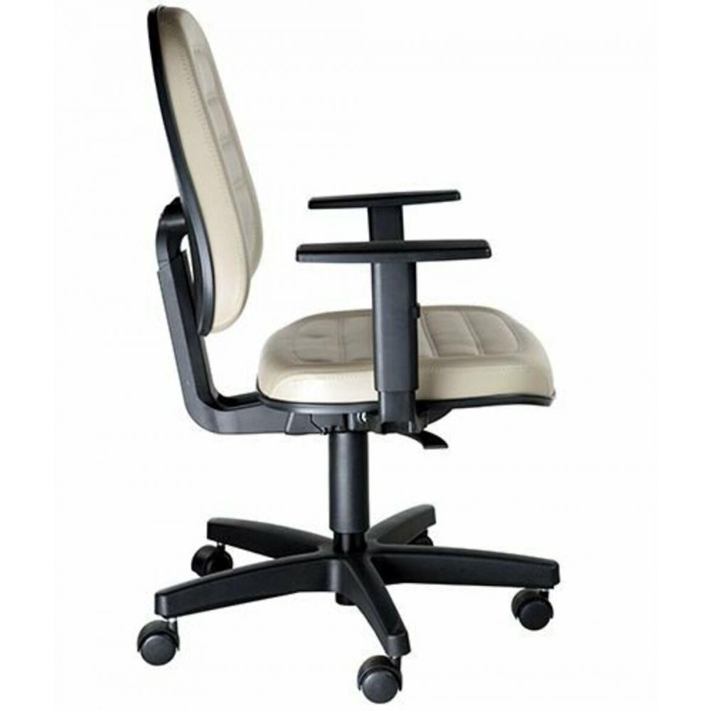 Cadeira Executiva com Braços Linha Office Siena Cinza - 2