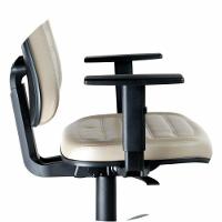 Cadeira Executiva com Braços Linha Office Siena Cinza - 5