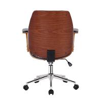 Cadeira de Escritório Juliette Diretor Giratória Preta - 3