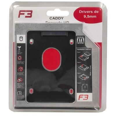 Adaptador Caddy Dvd Para Hd 2 5 9 5mm F Cy02 F3