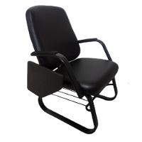 Cadeira Obesos Até 200kg Universitária Linha Obeso Preto - 3