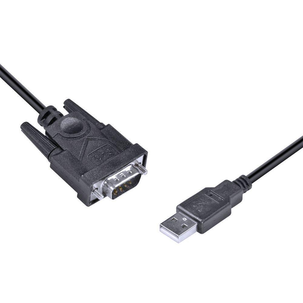 Cabo Usb 1.1 Converte 1 Porta Usb Em 1 Saída Serial Db9 Rs23 - 1