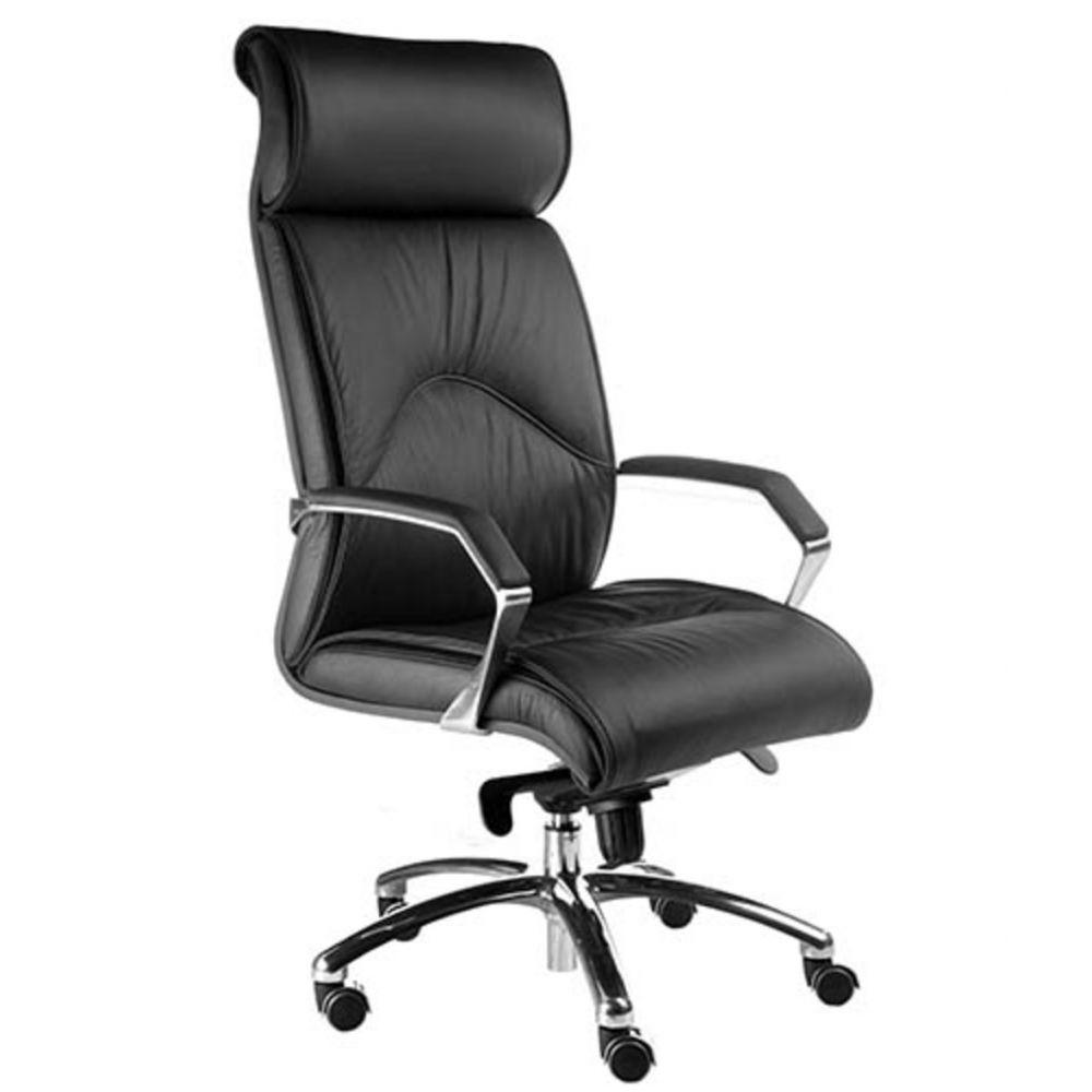 Cadeira Diretor Luxuosa com Braços Fixos Linha Eiffel Preto - 2