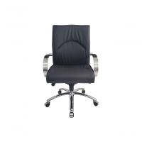 Cadeira Diretor Luxuosa com Braços Fixos Linha Eiffel Preto