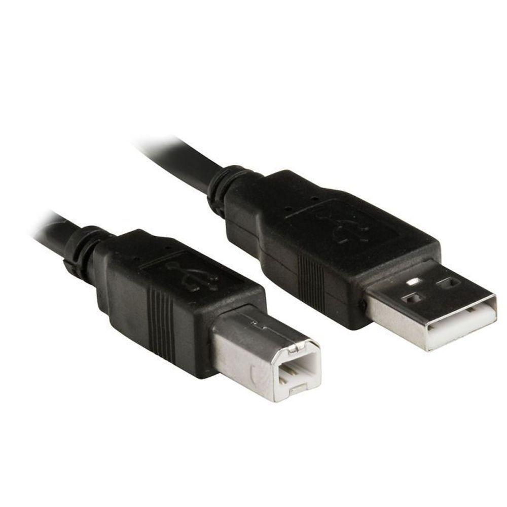 Cabo Usb 2 0 Impressora Pluscable Ab 3m Pc Usb3001 - 3