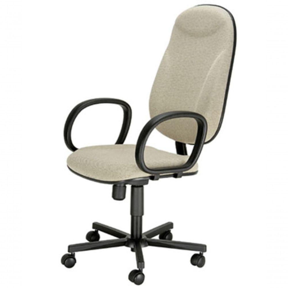 Cadeira Presidente Com Braços Linha Executive Cinza - 1