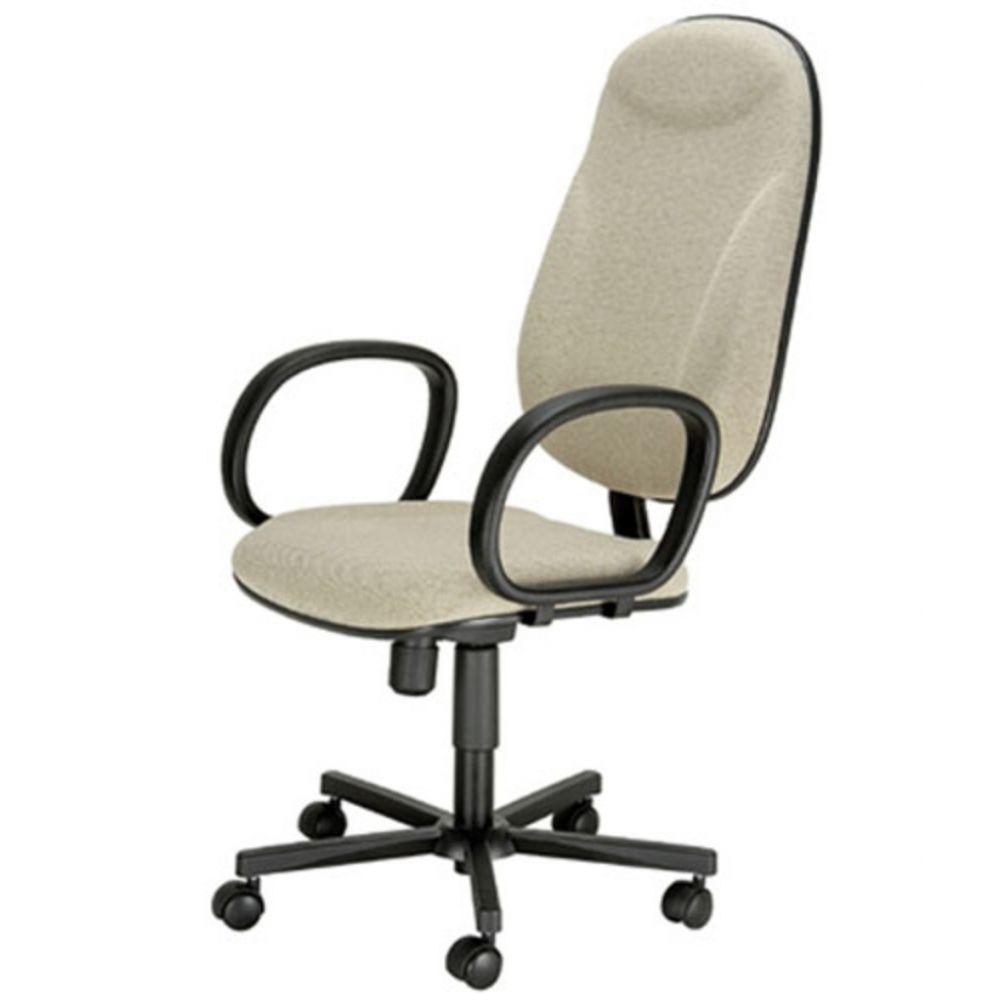 Cadeira Presidente Com Braços Linha Executive Cinza - 2