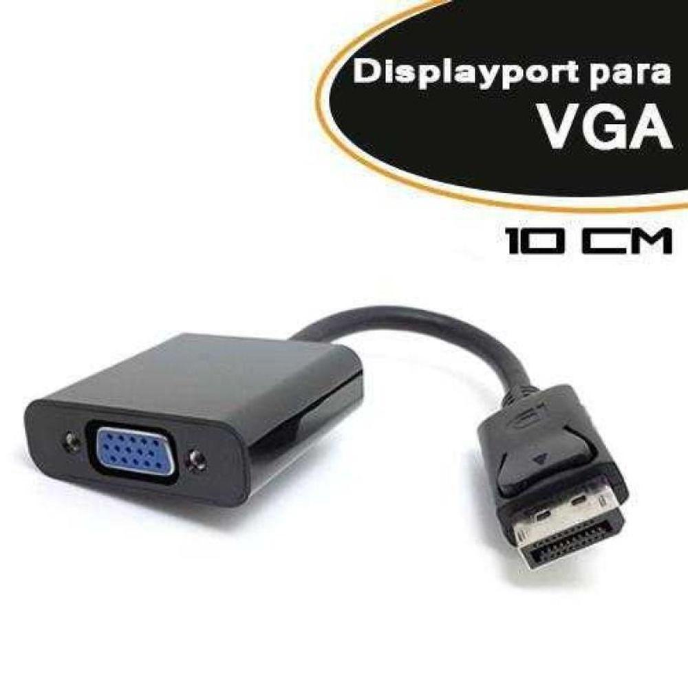Cabo Displayport Macho P Vga Femea Cb Dvga F3 - 1