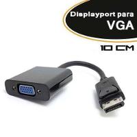 Cabo Displayport Macho P Vga Femea Cb Dvga F3 - 1