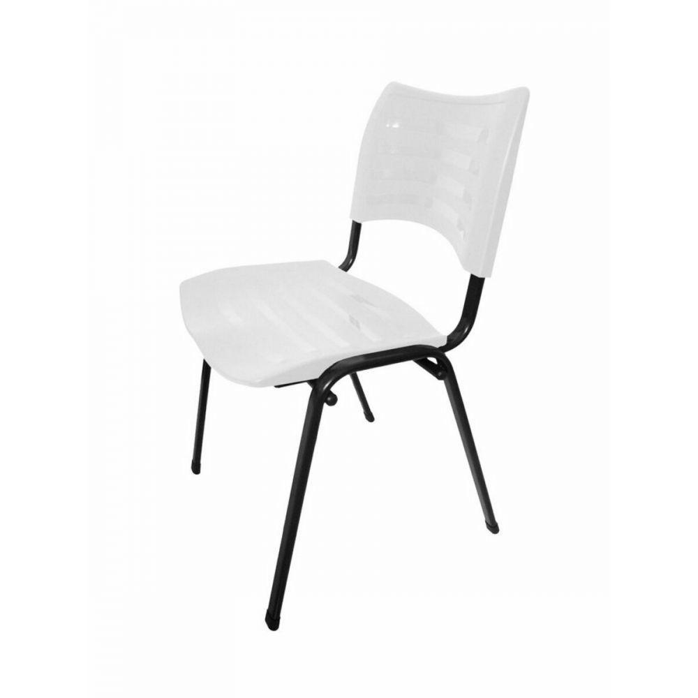 Cadeira Empilhável Iso Linha Polipropileno Iso Branco - 2